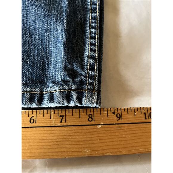 Levis 559 Jeans Men’s 36x30 Blue Medium Wash Cotton Denim Outdoor Y2K Distressed - Picture 6 of 16